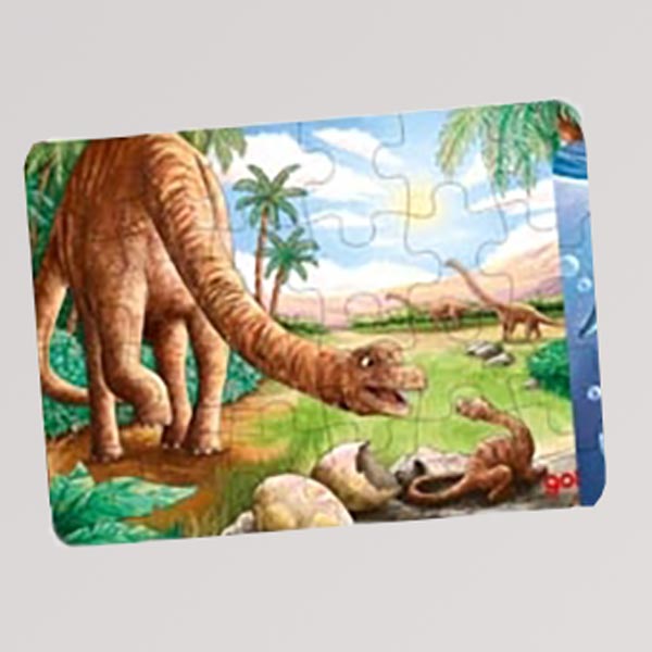 Minipuzzle Dinosaurier von Goki