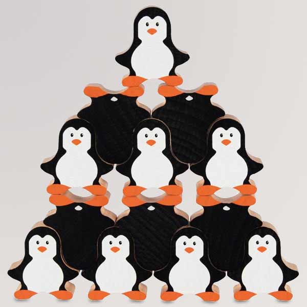 Stapelfiguren Pinguine von GOKI