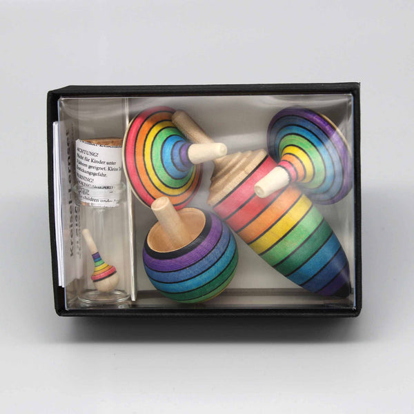 Kreisel Lernset Regenbogen in Box von Mader