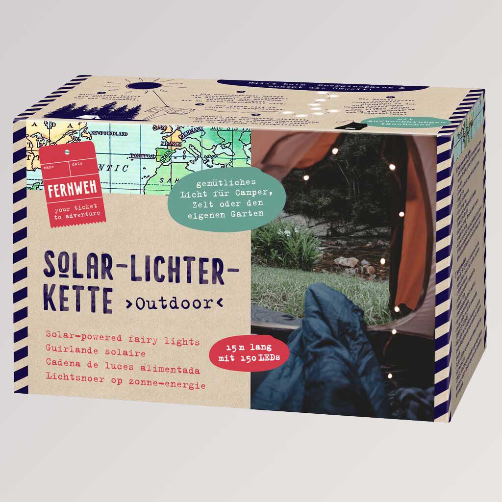 camping solar lichterkette Fernweh Solar-Lichterkette von Moses Verlag – Menschenskinder