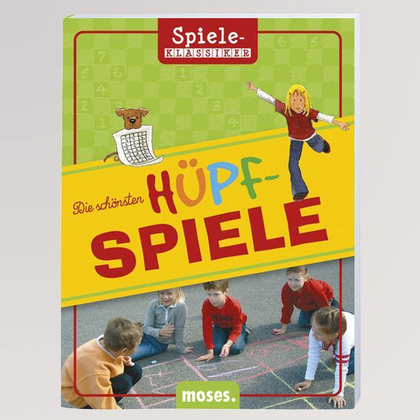 Die schönsten Hüpfspiele für Kinder von Moses Verlag