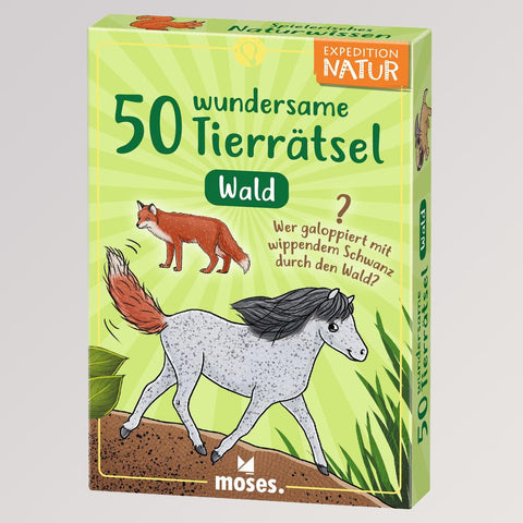 50 wundersame Tierrätsel, Wald von Moses