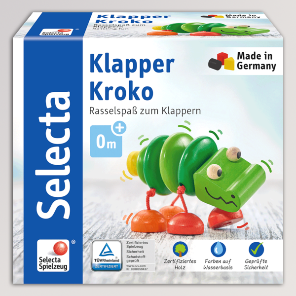 Klapper-Kroko von Schmidt-Selecta
