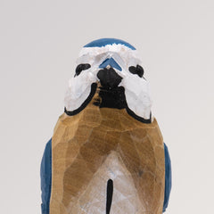 Blaumeise stehend von Holzvogel