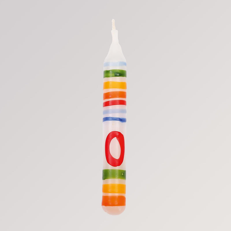 Geburtstagskerze Zahl 0 von Ahrens