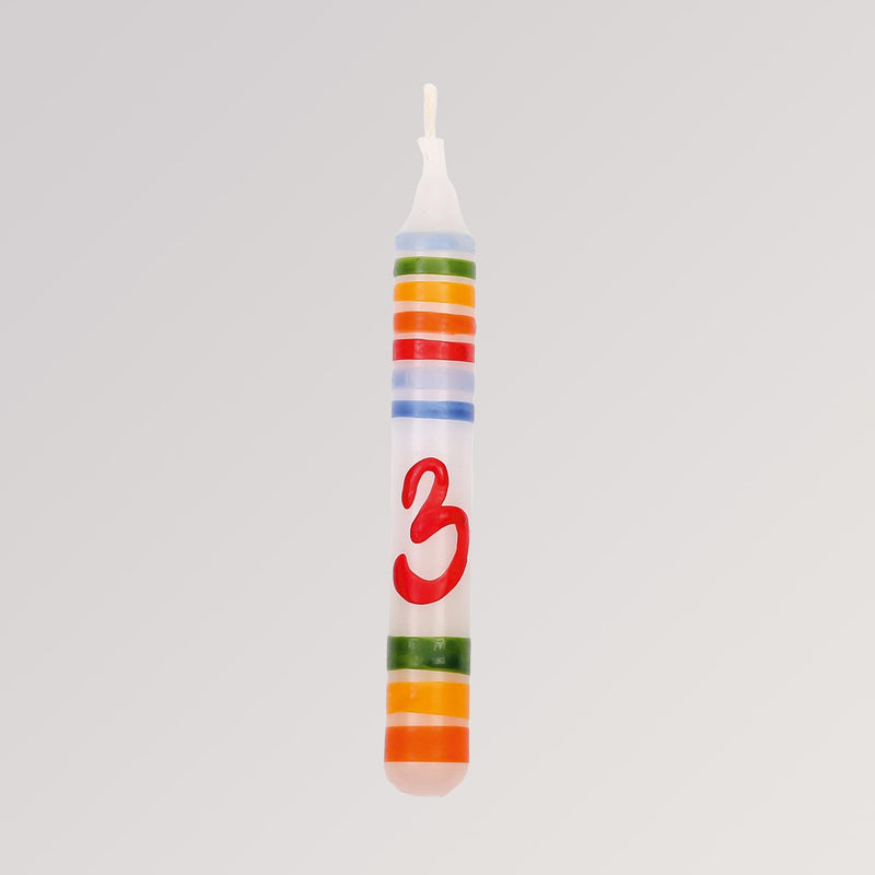 Geburtstagskerze Zahl 3 von Ahrens