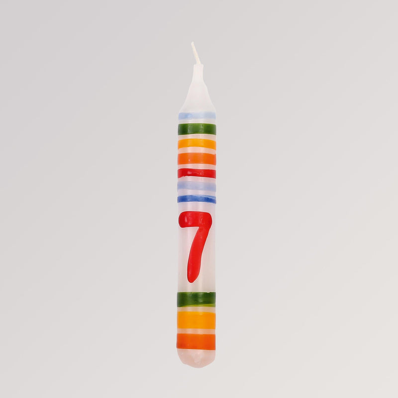 Geburtstagskerze Zahl 7 von Ahrens