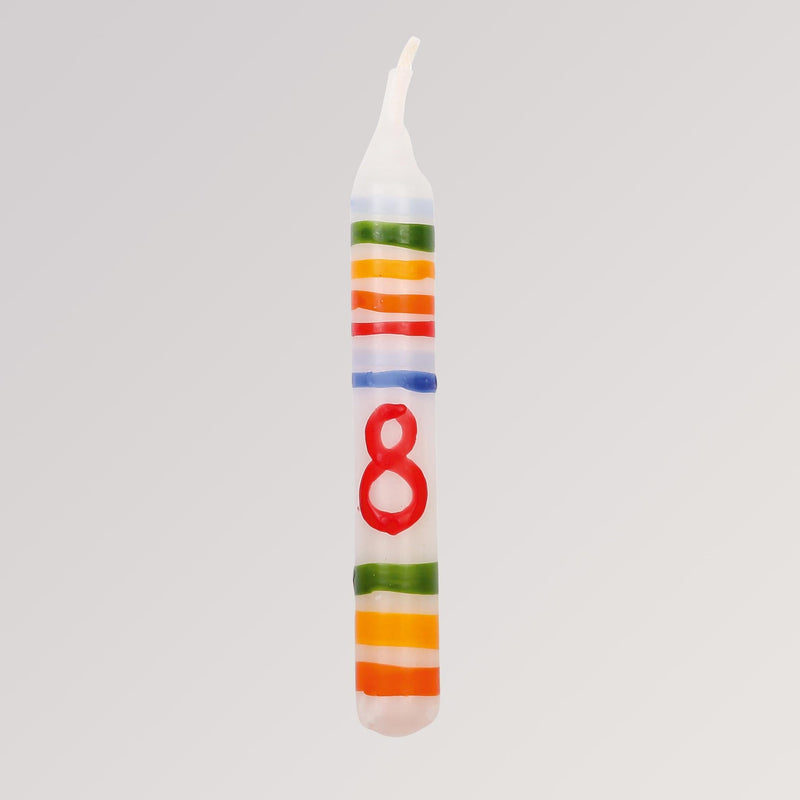 Geburtstagskerze Zahl 8 von Ahrens