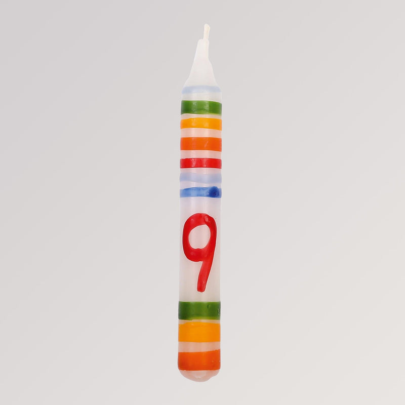 Geburtstagskerze Zahl 9 von Ahrens