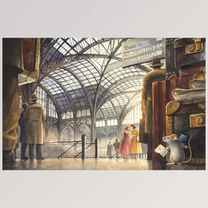 Kinderbuch Armstrong - Die abenteuerliche Reise einer Maus zum Mond von Torben Kuhlmann - Seite 8