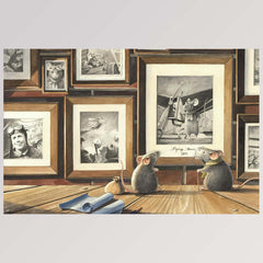 Kinderbuch Armstrong - Die abenteuerliche Reise einer Maus zum Mond von Torben Kuhlmann - Seite 9