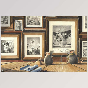 Kinderbuch Armstrong - Die abenteuerliche Reise einer Maus zum Mond von Torben Kuhlmann - Seite 9