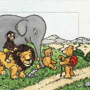 Ziehkarte Reisebär von Bärenpresse