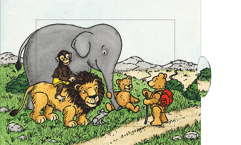 Ziehkarte Reisebär von Bärenpresse