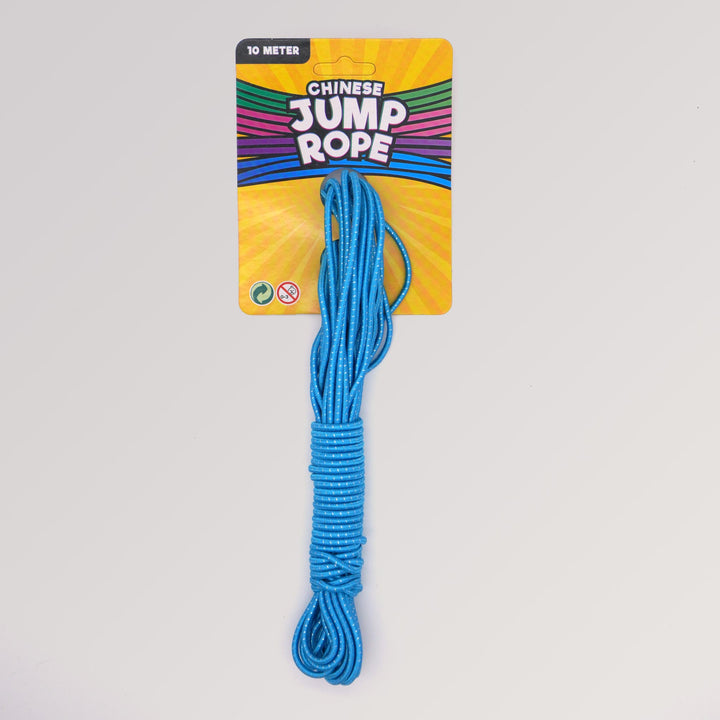 Gummitwist von Ballaballa - Chinese Jump Rope in blau