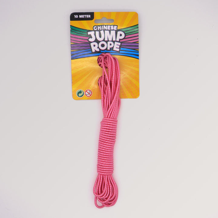 Gummitwist von Ballaballa - Chinese Jump rope in pink