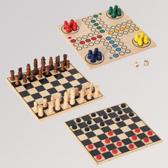 Spielesammlung aus Holz von Bartl