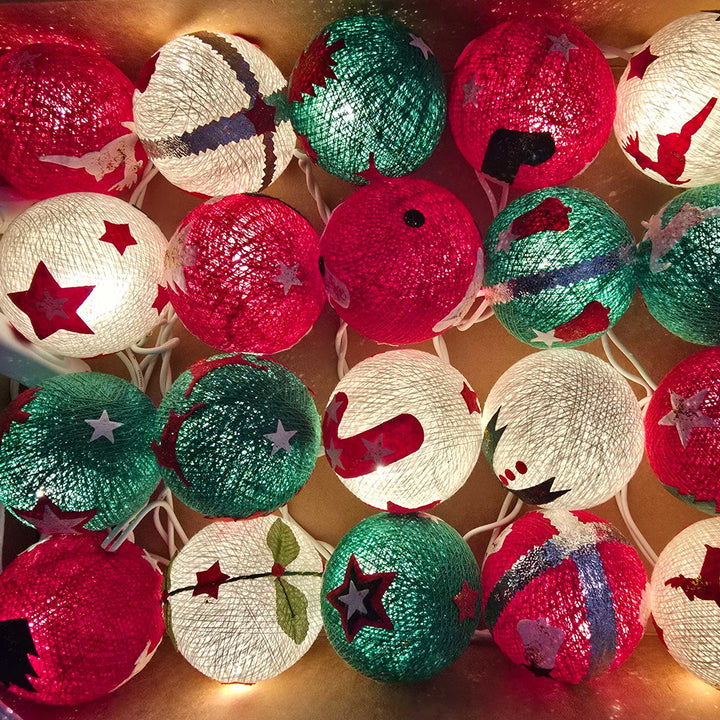 LED Lichterkette Merry Christmas | 20 Lichter von Caracol