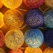 LED Lichterkette Reef von Caracol - beleuchtet Detail