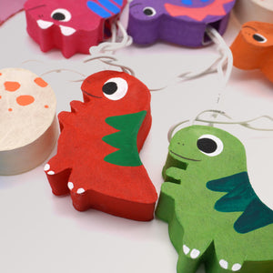 LED Lichterkette Dinosaurier USB | 20 Lichter von Caracol