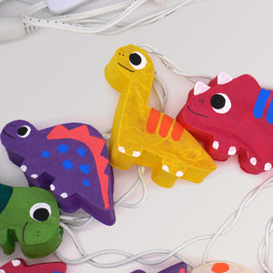 LED Lichterkette Dinosaurier USB | 20 Lichter von Caracol