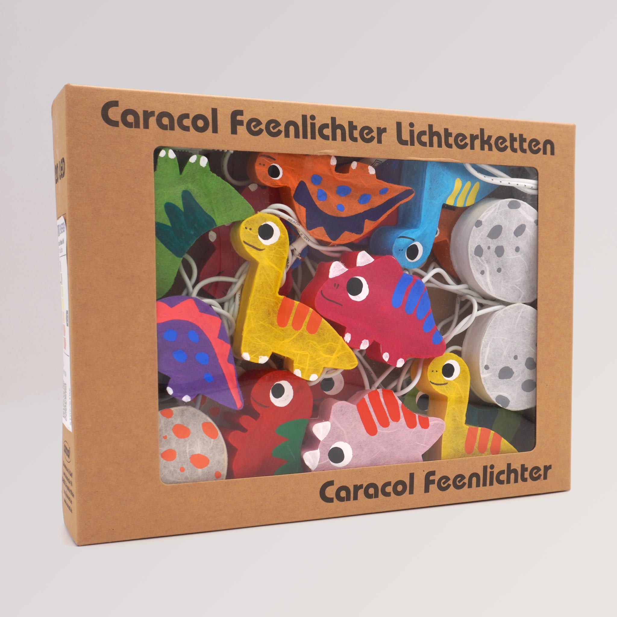 LED Lichterkette Dinosaurier USB | 20 Lichter von Caracol