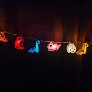 LED Lichterkette Dinosaurier USB | 20 Lichter von Caracol