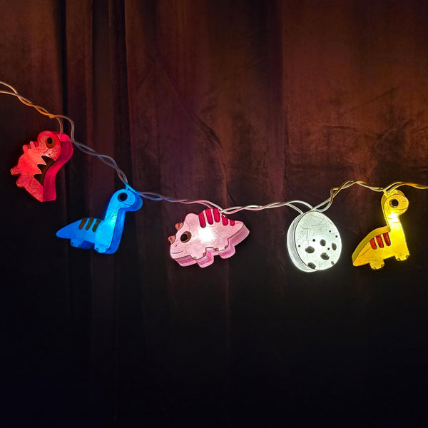 LED Lichterkette Dinosaurier USB | 20 Lichter von Caracol