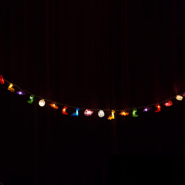 LED Lichterkette Dinosaurier USB | 20 Lichter von Caracol