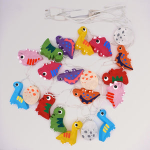 LED Lichterkette Dinosaurier USB | 20 Lichter von Caracol