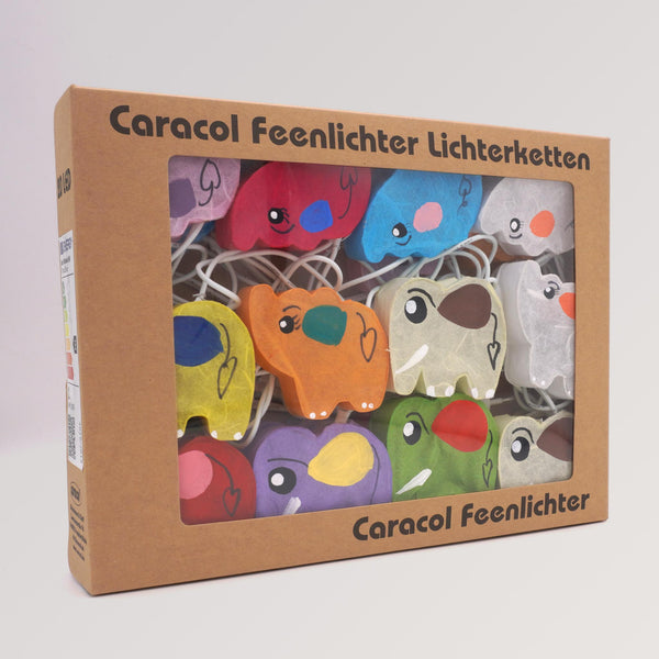 LED Lichterkette Elefanten | 20 Lichter von Caracol