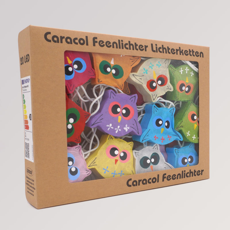 LED Lichterkette Eulen | 20 Lichter von Caracol