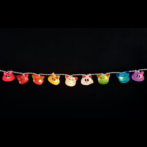 LED Lichterkette Katzen | 20 Lichter von Caracol