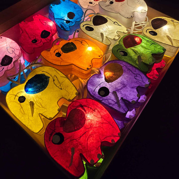 LED Lichterkette Elefanten | 20 Lichter von Caracol