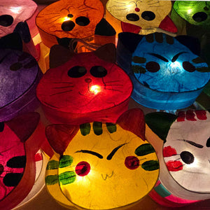 LED Lichterkette Katzen | 20 Lichter von Caracol