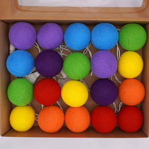 LED Lichterkette Rainbow | 20 Lichter von Caracol