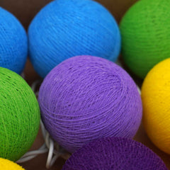 LED Lichterkette Rainbow | 20 Lichter von Caracol