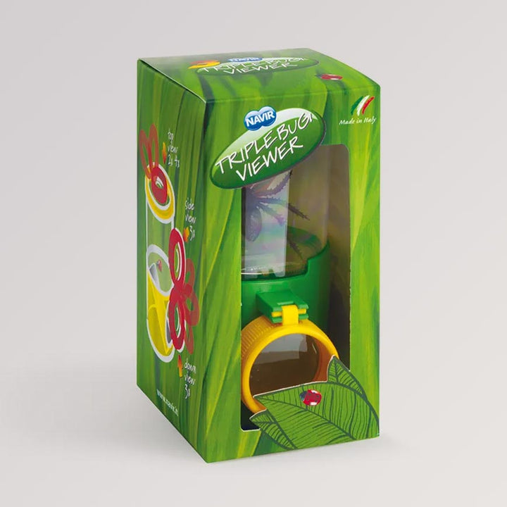 Crazy Bug Viewer von Crazy Three - 3-Wege-Becherlupe für Kinder zum Untersuchen von Insekten