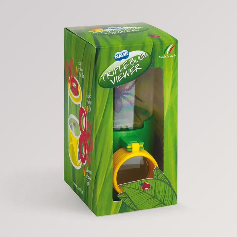 Crazy Bug Viewer von Crazy Three - 3-Wege-Becherlupe für Kinder zum Untersuchen von Insekten
