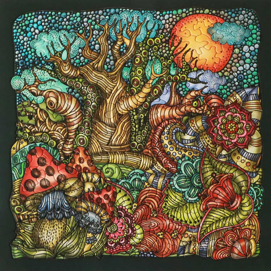 Puzzle Palapeli Wunderwald von Curiosi