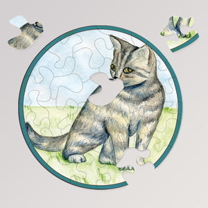 Puzzle Picoli Katze von Curiosi