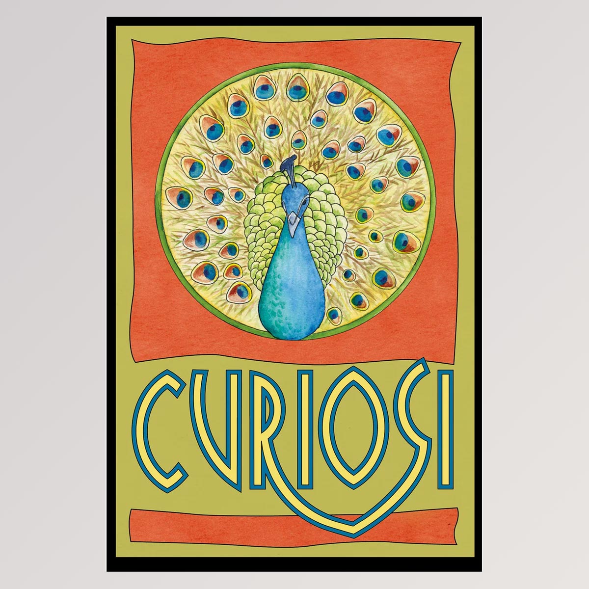 Puzzle Picoli Pfau von Curiosi