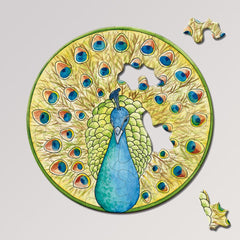 Puzzle Picoli Pfau von Curiosi