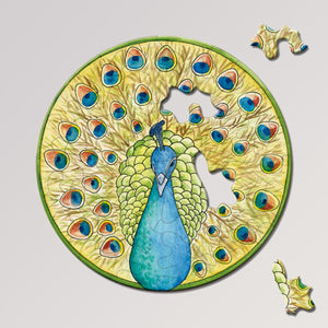 Puzzle Picoli Pfau von Curiosi