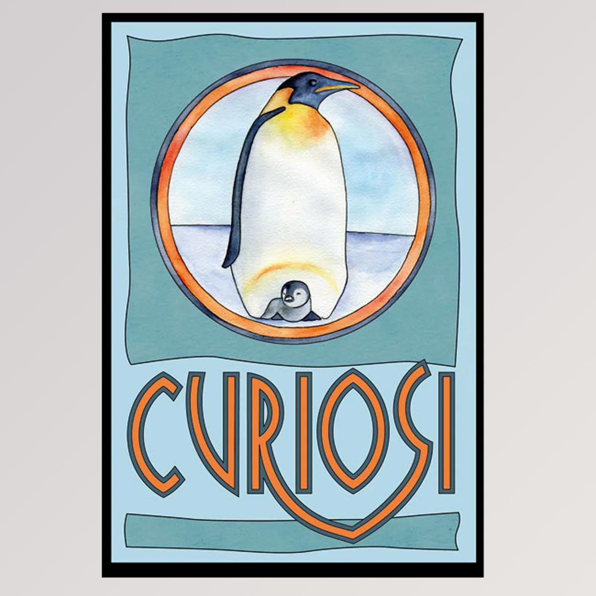 Puzzle Picoli Pinguin von Curiosi