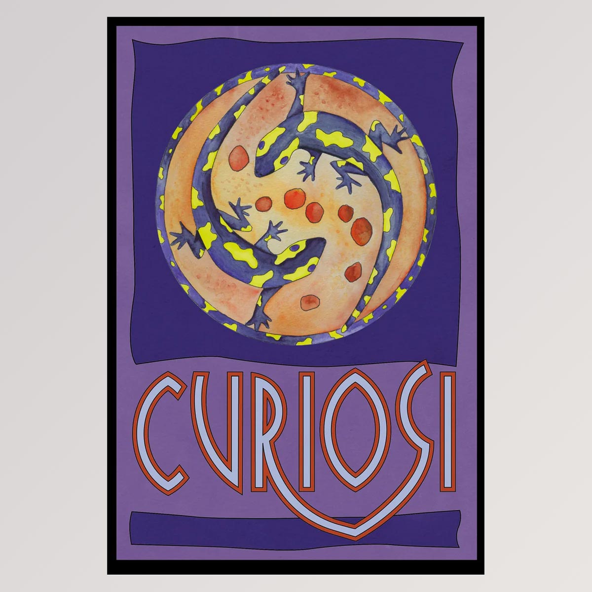 Puzzle Picoli Salamander von Curiosi