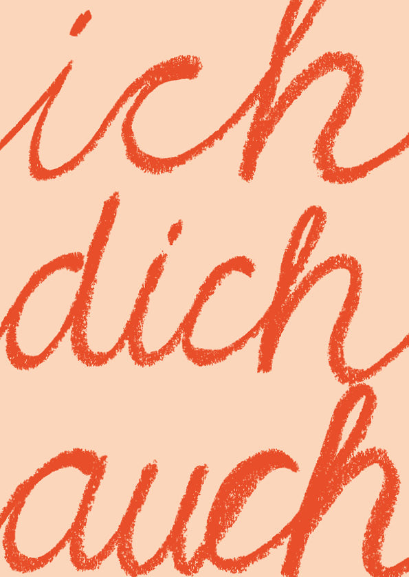 Postkarte - Ich dich auch von Discordia