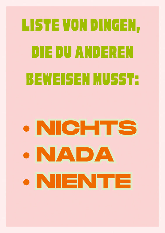 Postkarte - Liste von Dingen von Discordia