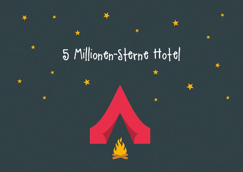 Postkarte - Sterne Hotel von Discordia