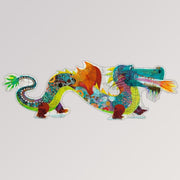 Bodenpuzzle: Leon der Drache mit 58 Teilen von Djeco - für Kinder ab 5 Jahren